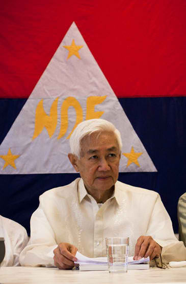A former Catholic priest and a scion of a rich family, Luis Jalandoni joined the underground movement. He is the soft-spoken chief negotiator of the NDFP. (Photo from ndfp.net)