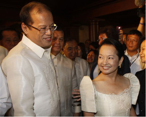Presidents: BS Aquino and Gloria Macapagal Arroyo