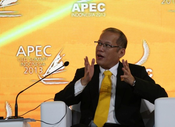 President BS Aquino at an APEC event. Photo by Ryan Lim/Malacanang Photo Bureau.